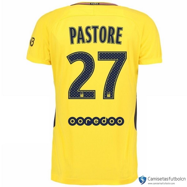 Camiseta Paris Saint Germain Segunda equipo Pastore 2017-18